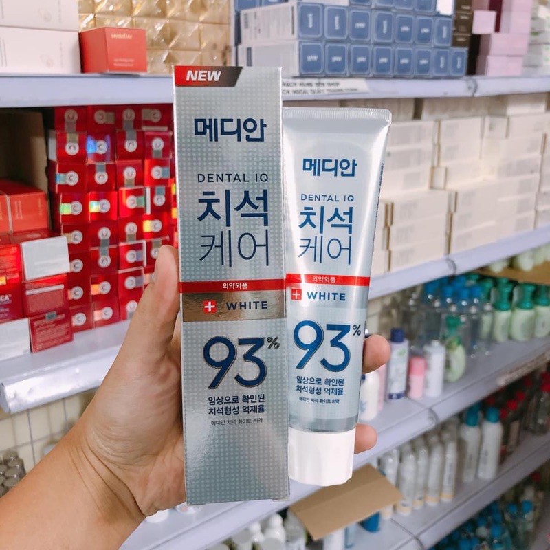 Kem Đánh Trắng Răng MEDIAN 93% Tooth-Paste 120gr