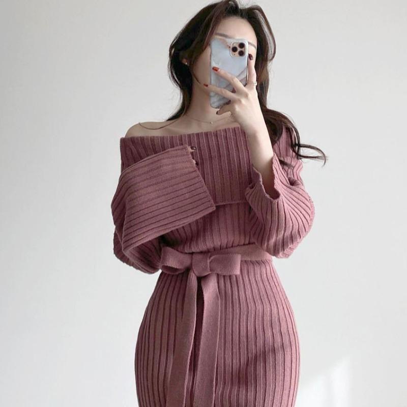 VÁY TRỄ VAI LEN BODY HANG LOẠI 1 QUẢNG CHÂU 2021