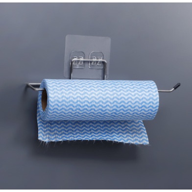 Giá thanh treo cuộn khăn cuộn  giấy vệ sinh - treo khăn - treo cuộn màng bọc đồ ăn dán tường-THANH TREO CUỘN KHĂN