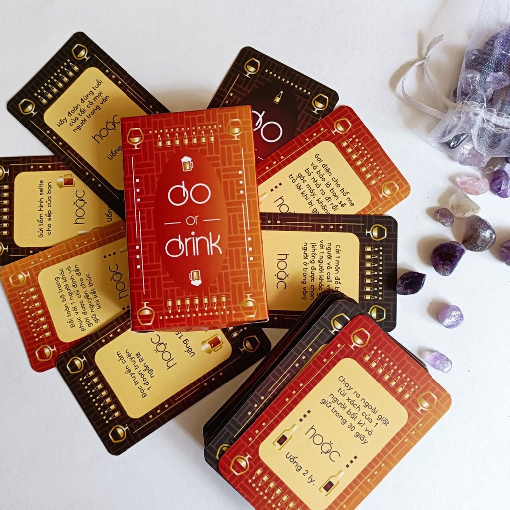 Bài DO OR DRINK, bài Drinking Game - Bài Việt Nam - Bài Board Game