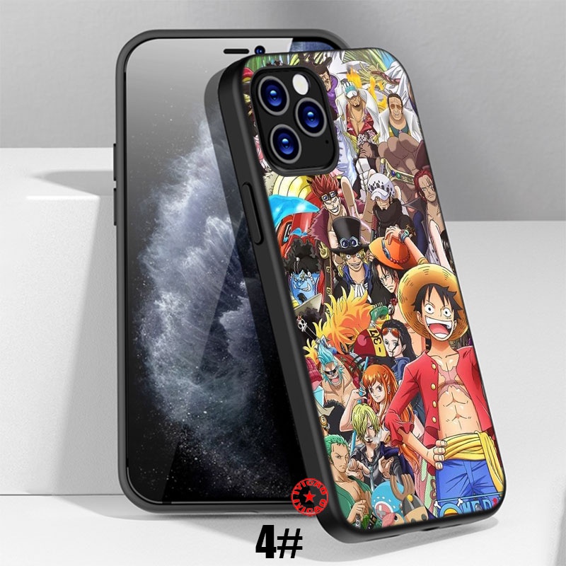 Ốp Điện Thoại Mềm Hình one piece luffy Cho iphone 5 5s 6 6s 7 8 11 pro max plus xr