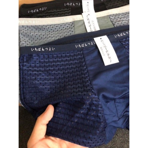 Quần lót nam MUJI tam giác💓thông hơi cao cấp Nhật Bản mặc rất thoáng, mát shop cam kết chất lượng từng SP (ảnh thật) | BigBuy360 - bigbuy360.vn