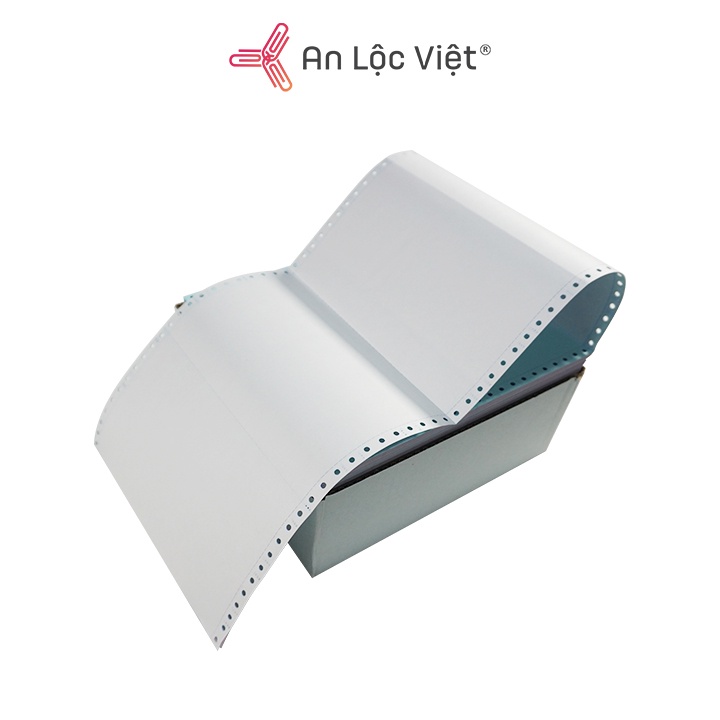 Giấy in liên tục 1, 2, 3, 4, 5 liên kích cỡ 210x279mm Liên Sơn cho máy vi tính