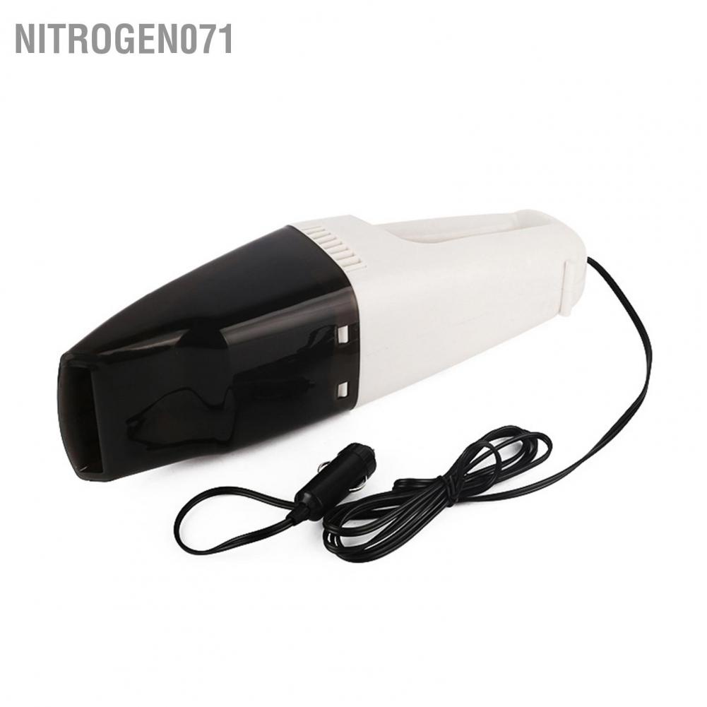 Nitrogen071 Máy hút bụi xe hơi - Máy hút bụi cầm tay mini điện áp 12V cho ô tô cực khoẻ