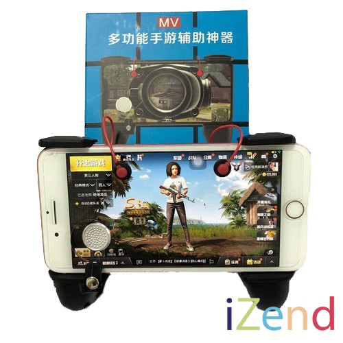 Tay cầm chơi game MV 5in1 hỗ trợ bắn và di chuyển game PUBG Freefire Call of Duty 4 ngón @MVkẹp | WebRaoVat - webraovat.net.vn