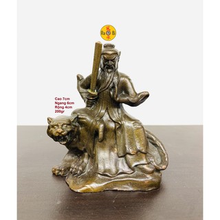 Trương Thiên Sư Cưỡi Hổ - Tượng Đồng Phong Thủy