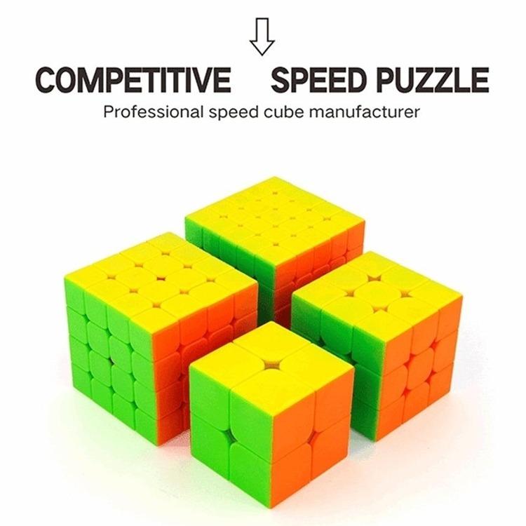 Set 4 Khối Rubik 2x2 3x3 4x4 5x5