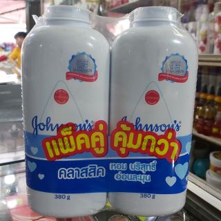 Phấn thơm Johnson's baby 380g thái lan