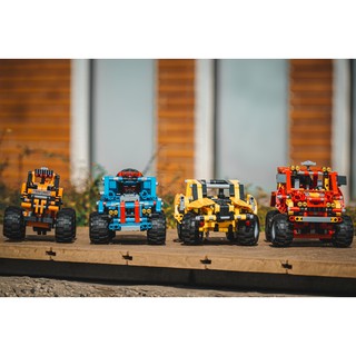 Lego ô tô xếp hình chạy đà – Storm Racing