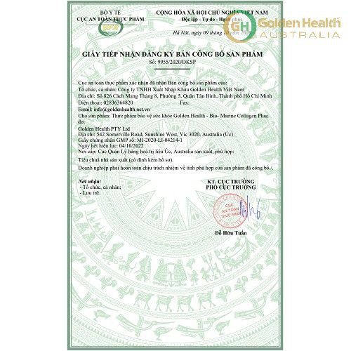 [GOLDEN HEALTH] Viên uống đẹp da Collagen - Bio-Marine Collagen Plus hộp 100 viên | Thế Giới Skin Care