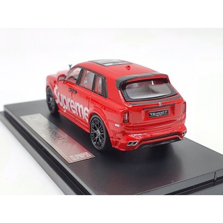 Xe Mô Hình Rolls Royce Mansory Cullinan 1:64 Time Micro ( Supreme Đỏ )