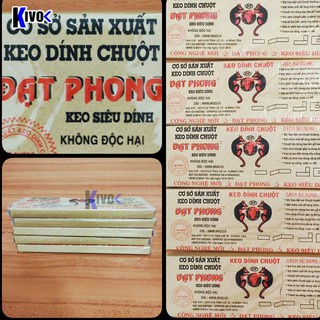 MIẾNG Keo Dính Chuột Siêu Dính Bãy Chuột Cống To Lớn - Tấm Keo Bẫy Chuột - Keo Dán Chuột