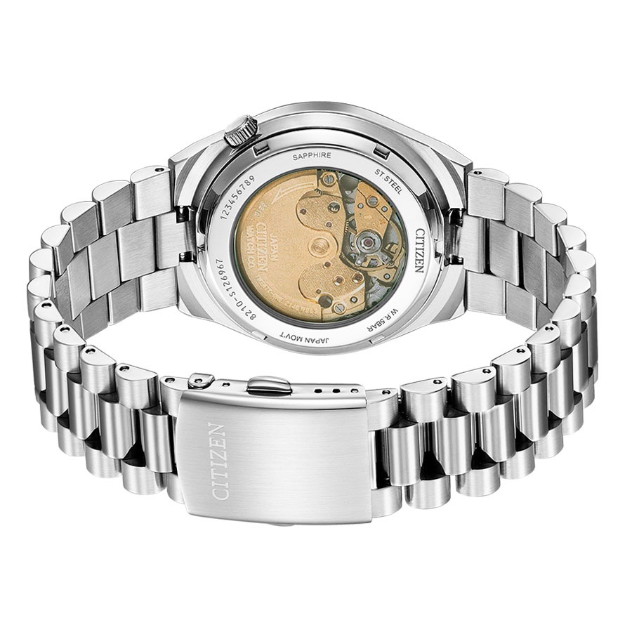 Đồng Hồ Nam Citizen Dây Kim Loại Máy Cơ-Automatic NJ0150-81Z - Mặt Vàng