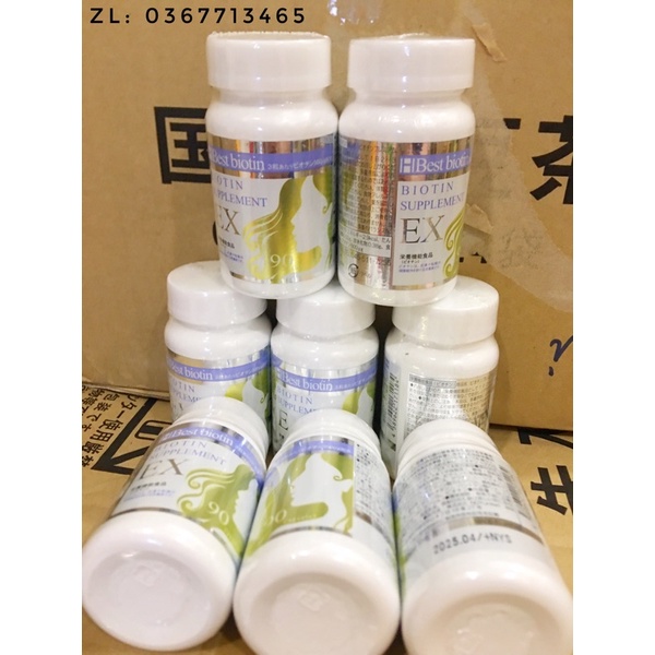 Tinh chất mọc tóc Best Biotin Supplement Ex Nhật Bản