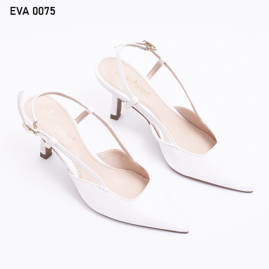 Giày Hở Gót Đế Nhọn Mũi Nhọn Da Cao Cấp 5cm Evashoes - EVA0075