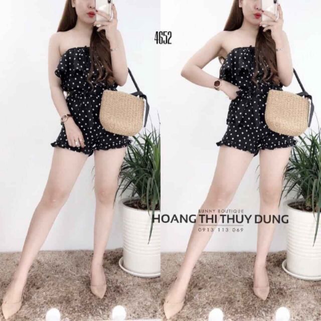 Sét jum bi trễ vai thời trang hàn quốc hot