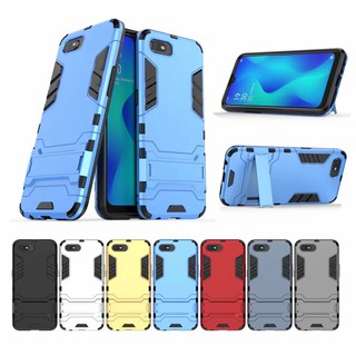 For OPPO Realme C2 Armor Cases For OPPO A1K Case Holder Stand  Hard PC Back Cover CPH1923 6.1"