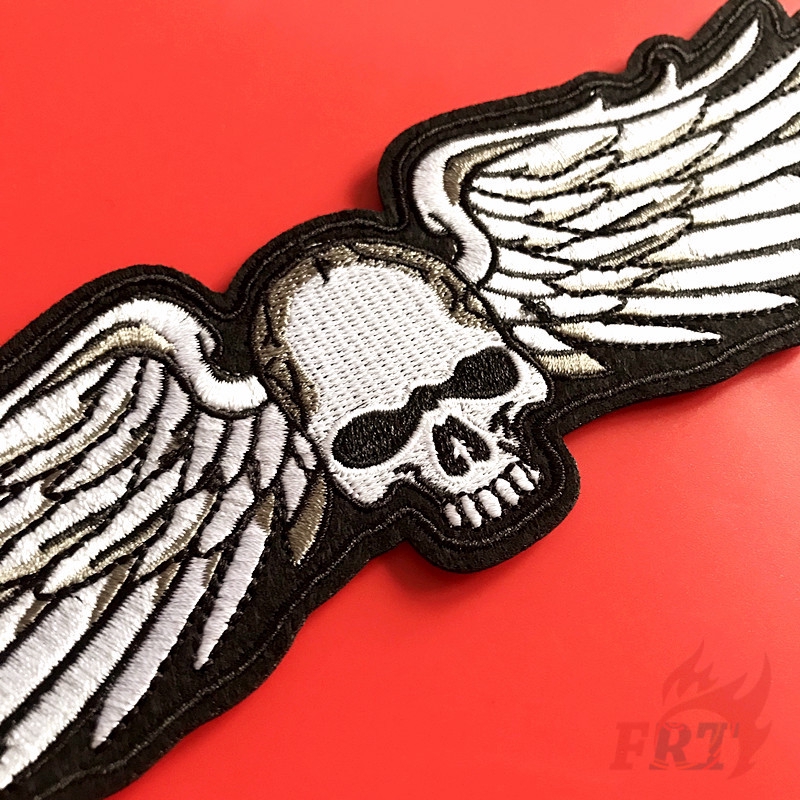 Miếng Vá Quần Áo Hình Đầu Lâu Cá Tính