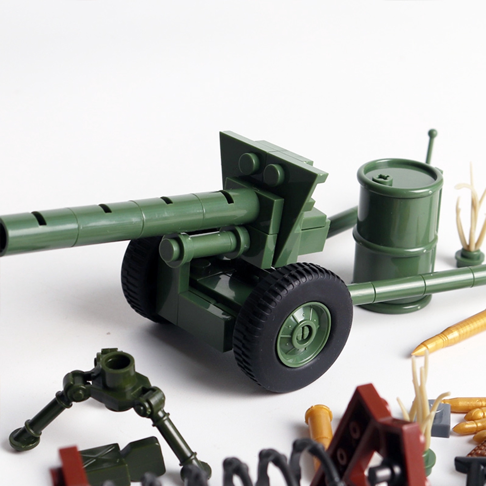 Bộ 6 Mô Hình Lính Quân Đội mini ww2 ww2