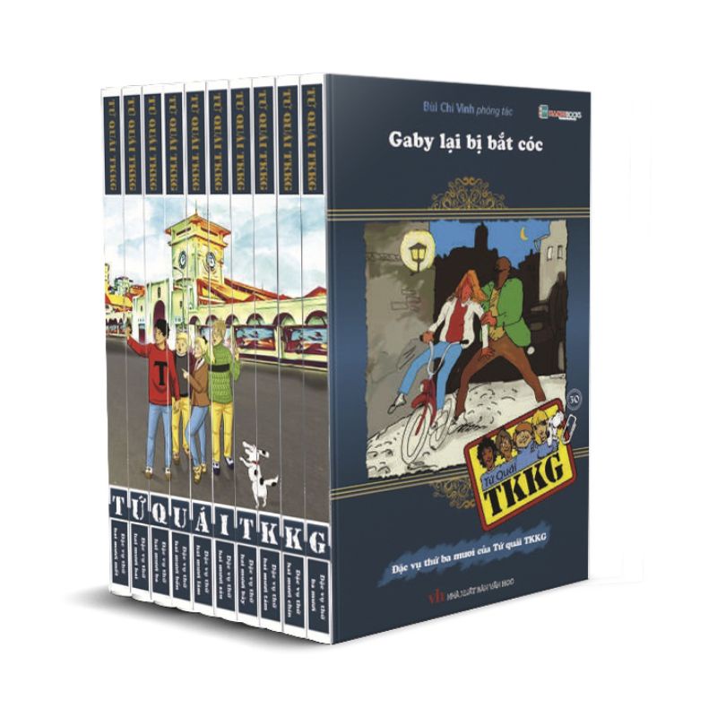 Sách - Combo 3 quyển Tứ Quái TKKG (giao ngẫu nhiên khác tập)