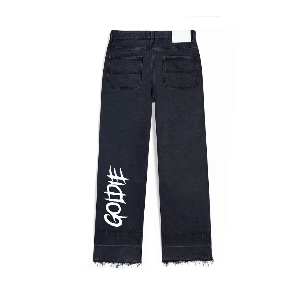 Quần bò &quot;GOLDIE BROKEN DENIM WASHED&quot; giặt mài