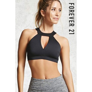 [RESTOCK] Áo bra tập gym yoga F21 halter buckle High impact 00210085