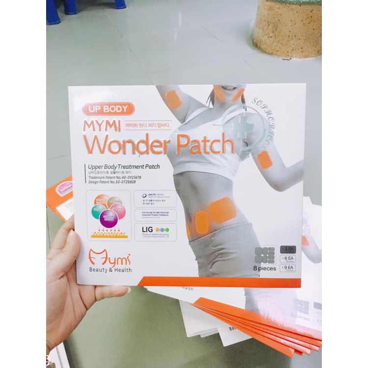 Bộ 24 miếng dán thon eo toàn thân Wonder Patch