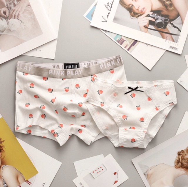 Quần lót cặp đôi nam và nữ cotton