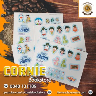 Sticker dán Doremon Movie -  Nobita và những bạn khủng long mới
