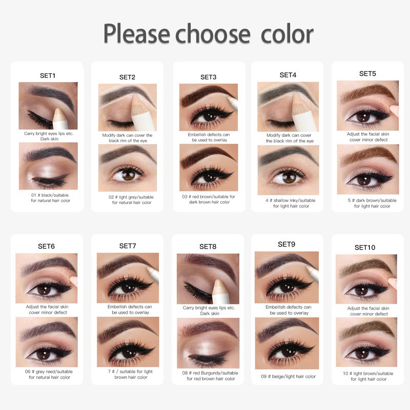 Chì kẻ lông mày Pudaier chuyên dụng 70g