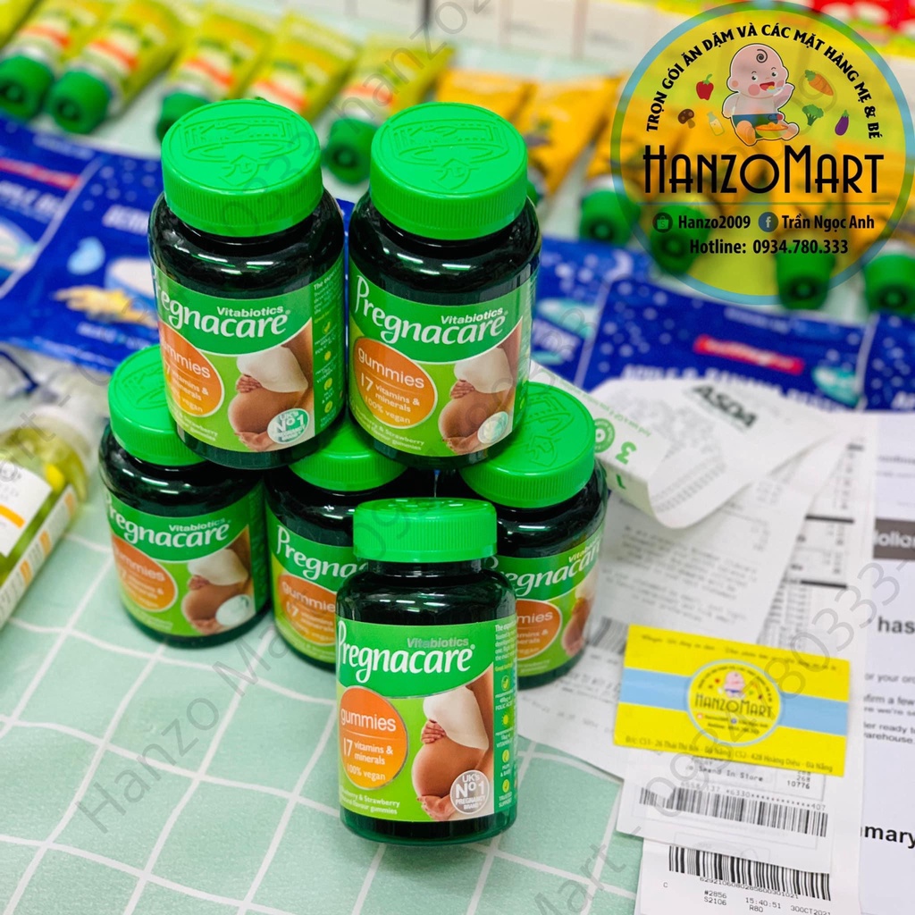 KẸO VITAMIN PREGNACARE GUMMIES CHO MẸ BẦU