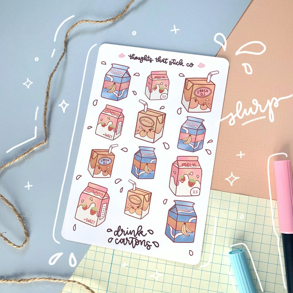 In Ấn Hình Dán, Sticker Trang Trí Theo Yêu Cầu