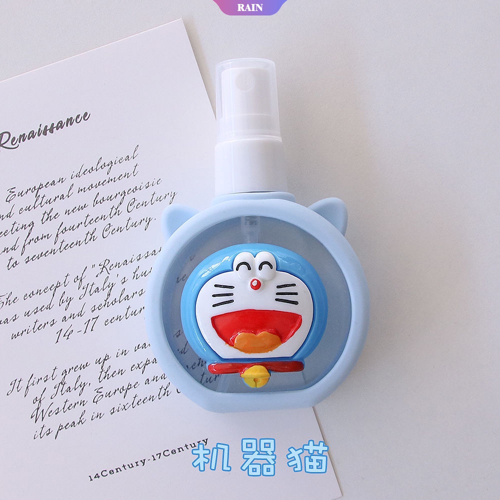 SANRIO Bình Xịt Bằng Nhựa ABS 55ML Họa Tiết Hoạt Hình Cinnamoroll My Melody Kuromi Hello Kitty Đáng Yêu Nhỏ Gọn Cho Du Lịch