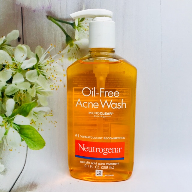 Sữa rửa mặt dành cho da mụn Neutrogena Oil-free Acne wash