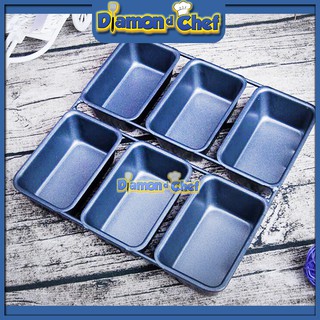 Khuôn Loaf làm Bánh Mì 6 ô mini chống dính