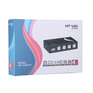 Bộ chia máy in 1 ra 4 cổng USB MT-1A4B-CF-VIKI 4 máy tính chung 1 máy in