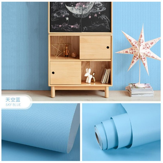 Combo sản phẩm 10m Giấy Dán Tường Rộng 45cm, Decal Dán Tường Nhiều Màu Sắc