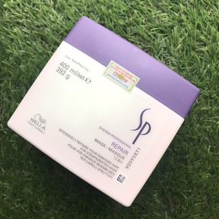 Hấp dầu chữa trị tóc khô xơ hư tổn Wella SP Repair Mask 400ml
