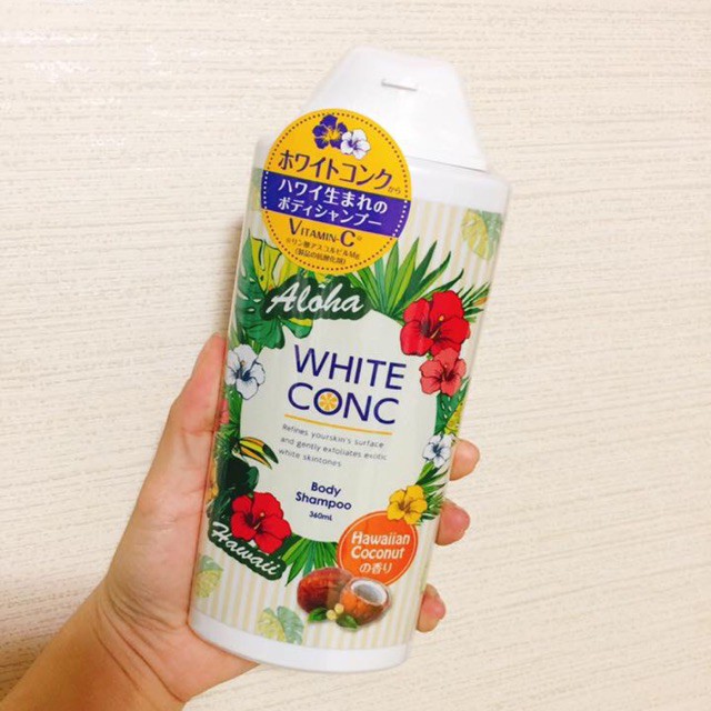 Sữa tắm trắng da White Conc Body Nhật Bản 360ml