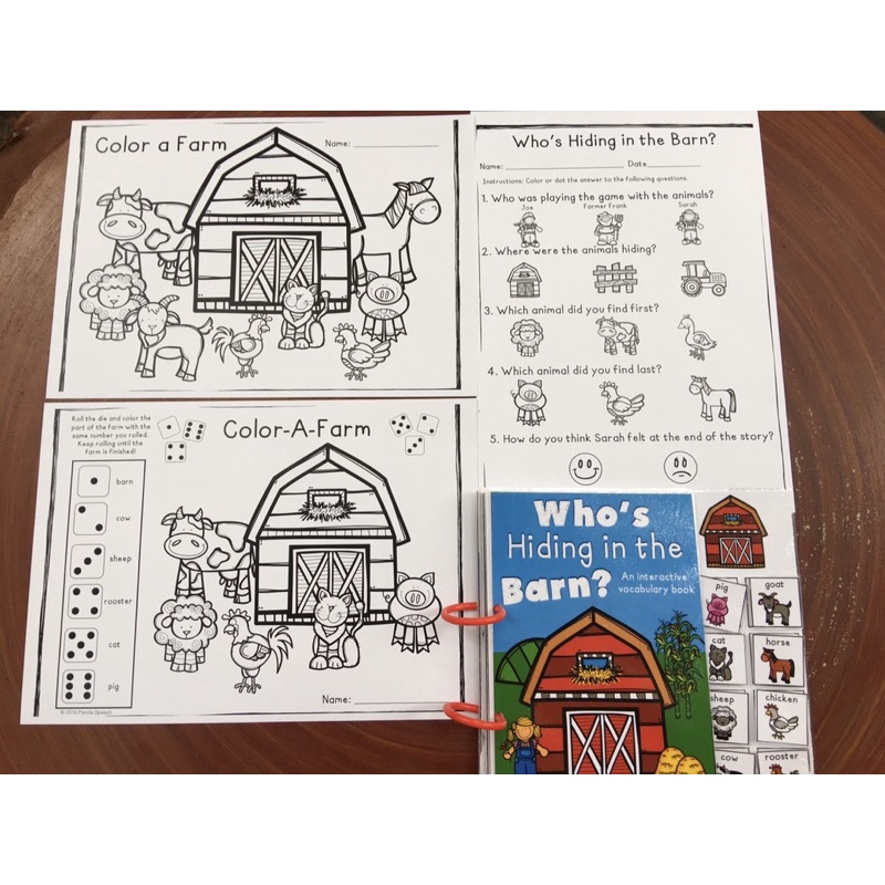 Giá huỷ diệt học liệu who’s hiding in the barn