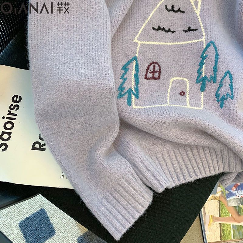 Áo Sweater Nữ Cổ Tròn Dài Tay Phong Cách Mùa Thu Mới  tao bao
