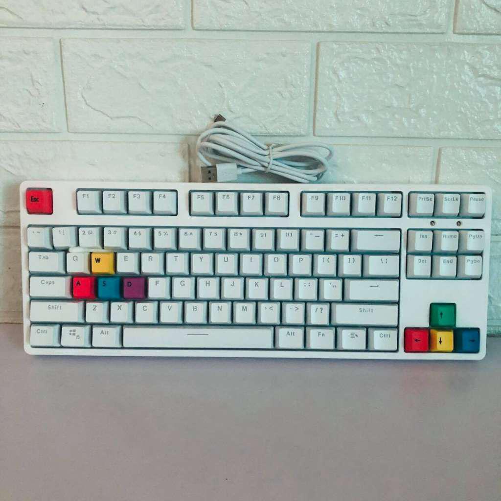 Bàn Phím Cơ Gaming NK100 - Blue, Red Switch - TKL 87 Phím - Keycaps PBT - Dành Cho Văn Phòng, Game Thủ