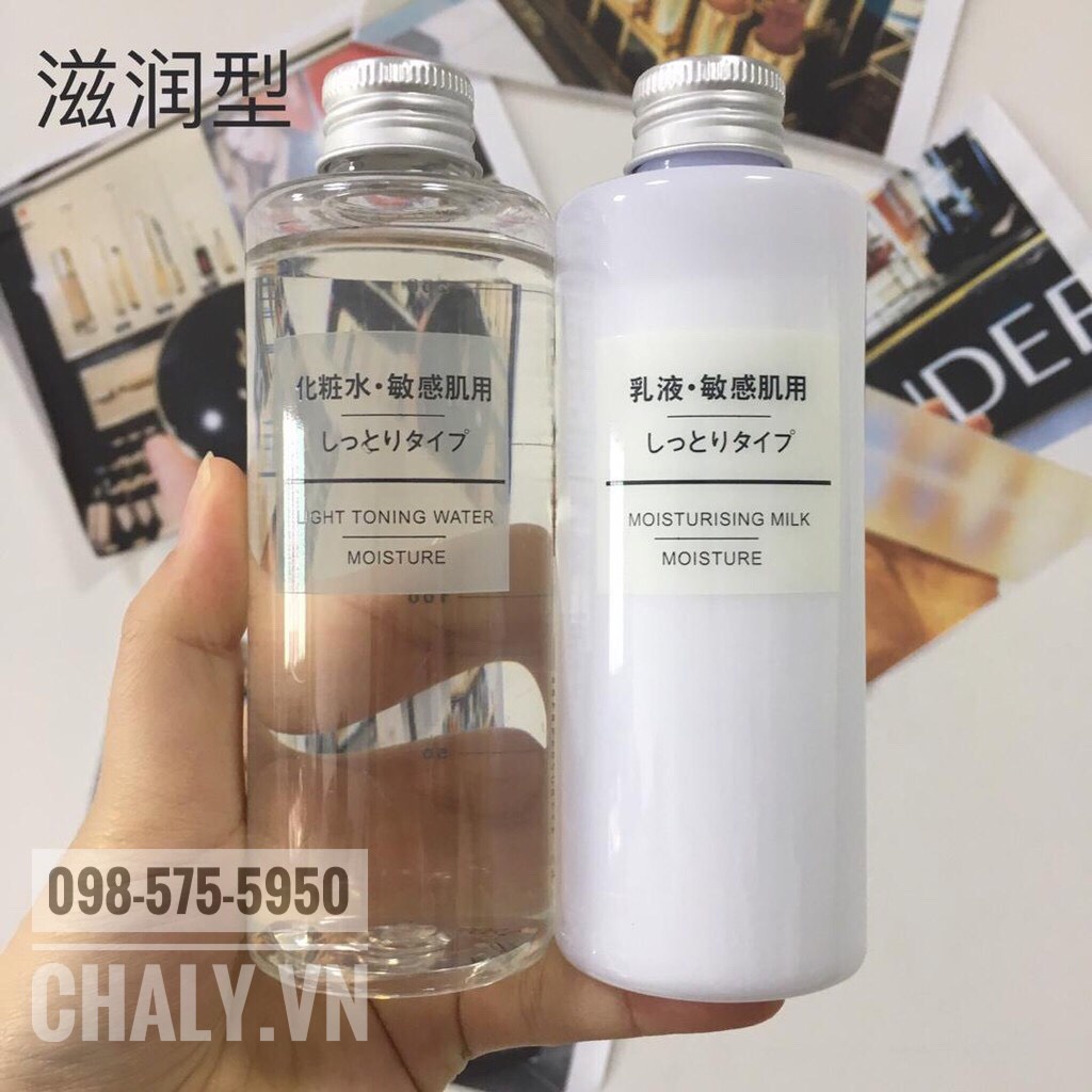 Nước hoa hồng Muji Light Toning Water cho DA NHẠY CẢM. Hàng Nhật nội địa, đang có giá tốt