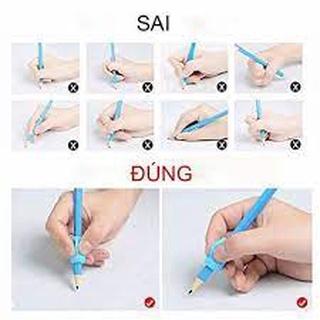 2 Đệm Cầm Bút Cá Heo Định Vị.