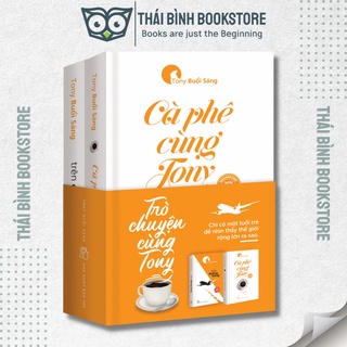 Sách Combo "Trò Chuyện Cùng Tony" (Cà Phê Cùng Tony + Trên Đường Băng) Tony Buổi Sáng