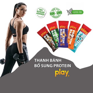 THANH BÁNH BỔ SUNG PROTEIN, DINH DƯỠNG TIỆN LỢI - PLAY PROTEIN BAR