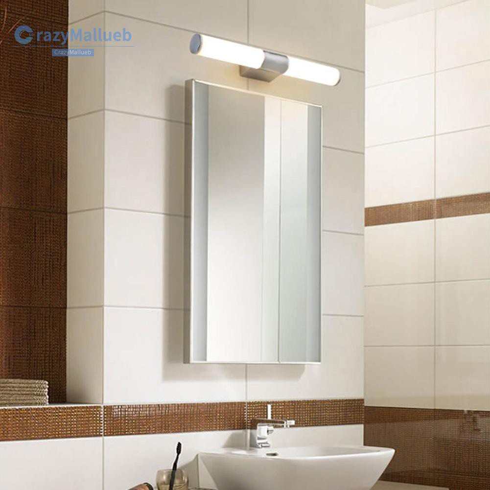 Crazymallueb❤Modern Bathroom Mirror Light Acrylic Indoor Makeup Vanity Lamp Wall Decor❤Lighting