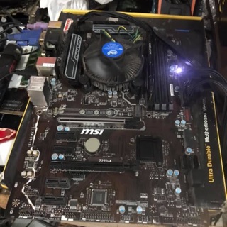 Combo socket 1151 Msi Z170-A + G4400 cho user