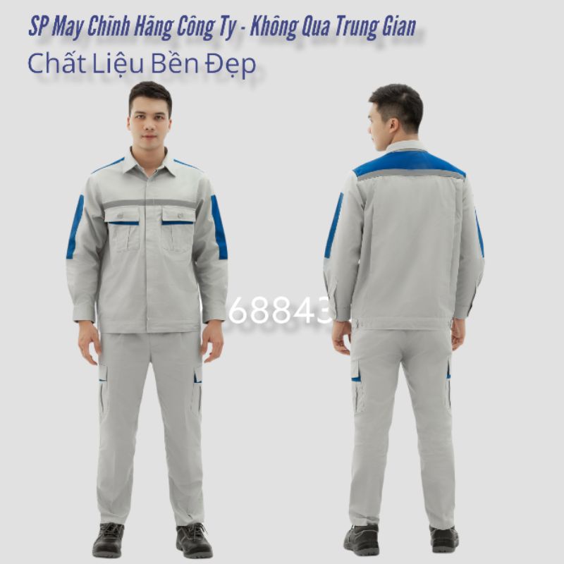 Đồ Bảo Hộ Lao Động, Đồng Phục Công Nhân, Đồng Phục Kỹ Sư Vải Pangrim Cao Cấp