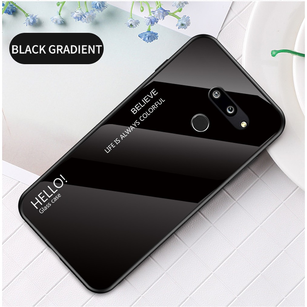 LG G5 G6 G7 G8 Thin G9 V60 Tempered Glass Phone Case Hard Cover